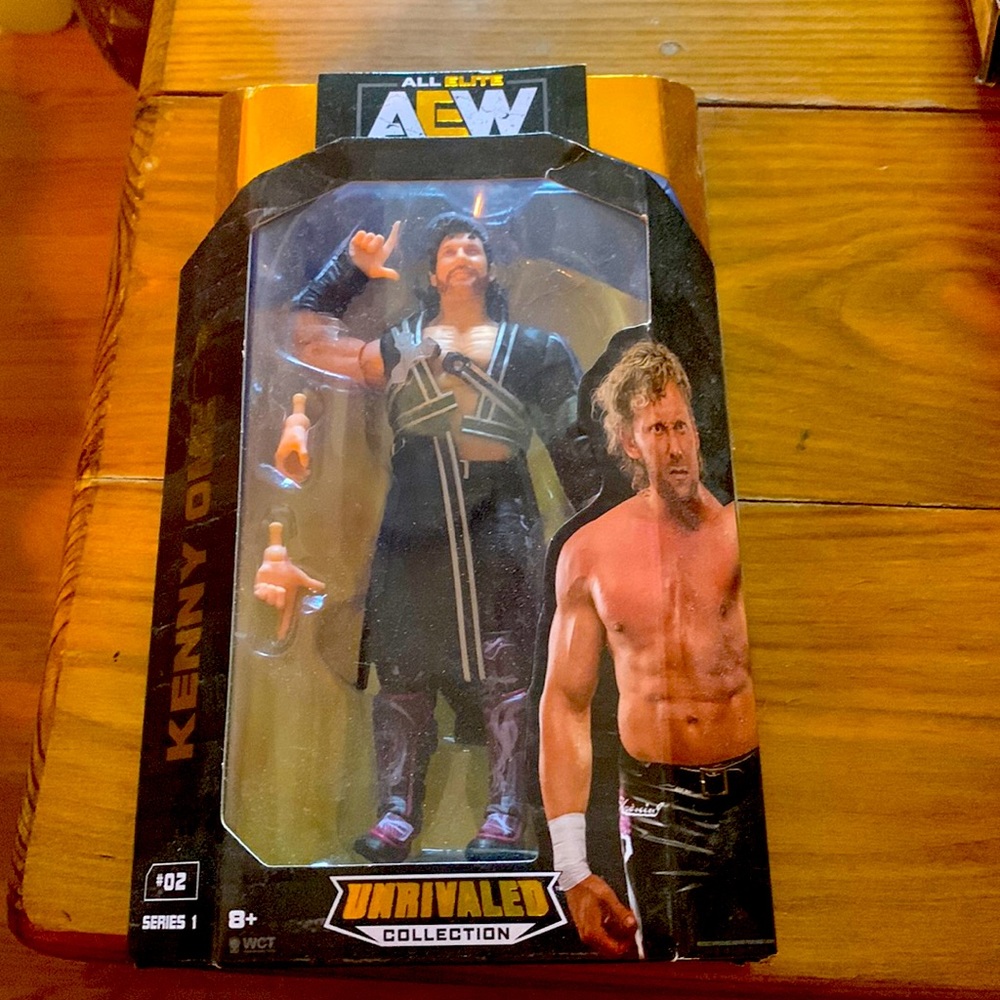 Aew action figure Kenny omega